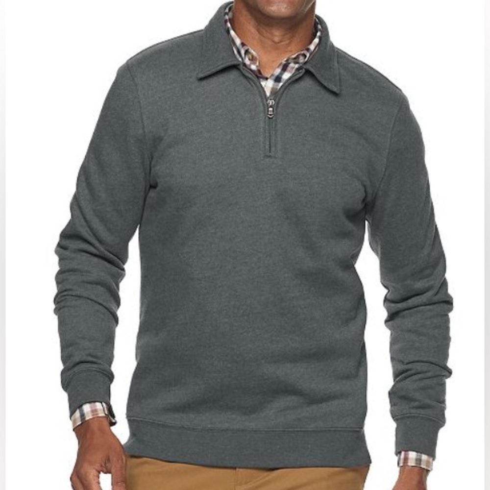 NWT Sm Men’s Croft & Barrow Extra Soft Fleece Polo